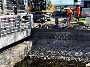Pumpe in der Hansegracht