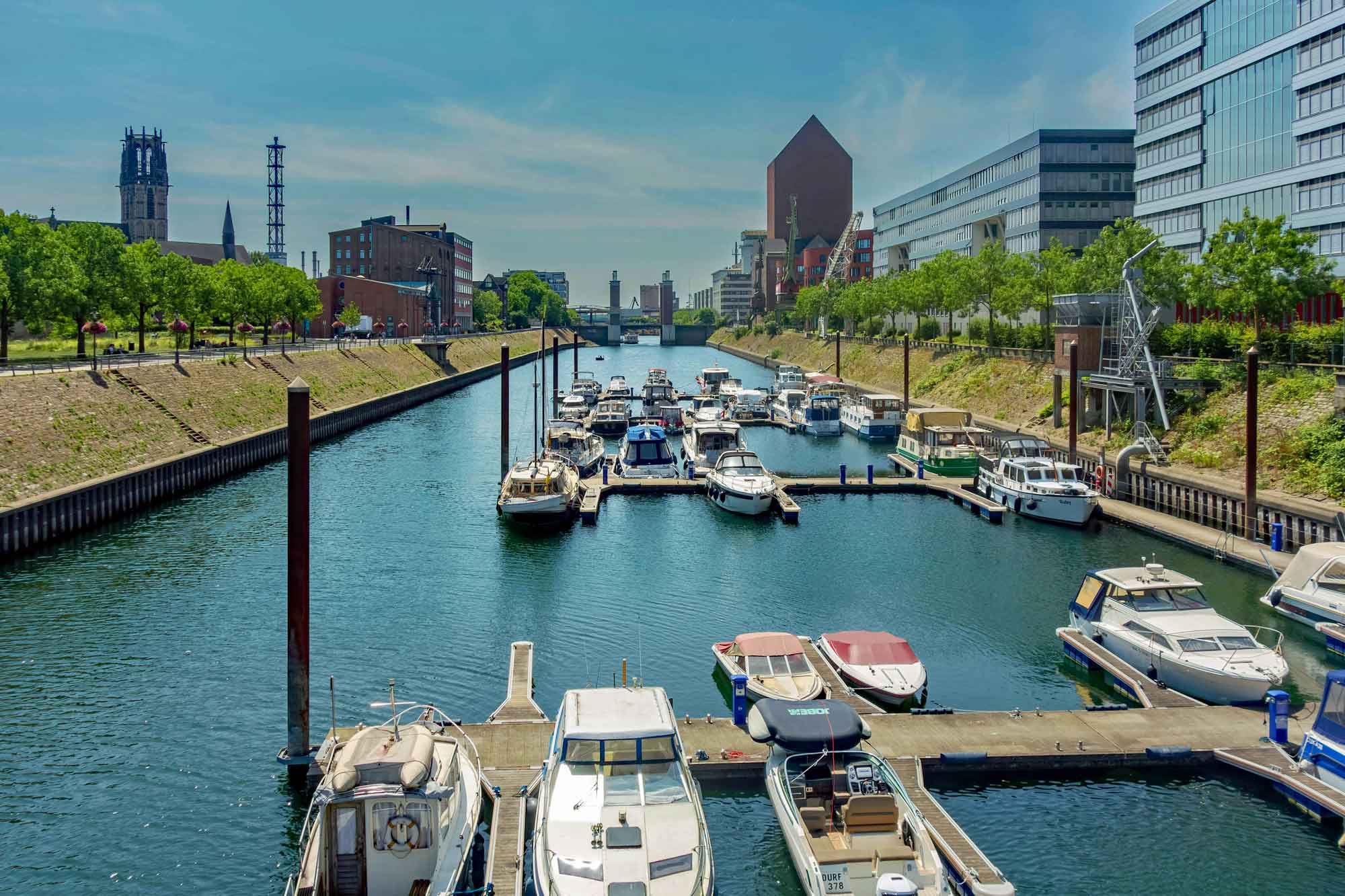 Marina Innenhafen Duisburg