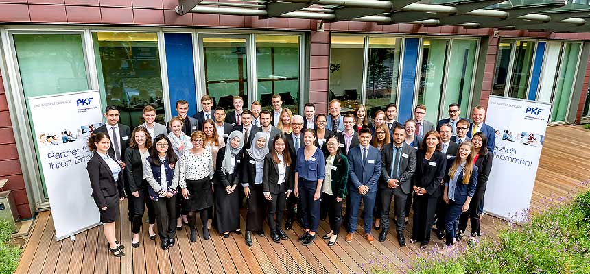 Akademische Nachwuchskräfte bei PKF Fasselt
