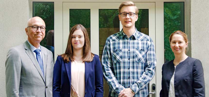 Dr. Martin Fasselt (PKF Fasselt Schlage), Lara Becker, Sebastian Angerhausen, Katharina Wentzel (PKF Fasselt Schlage)