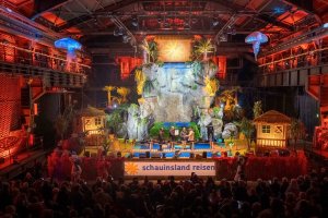 Wasserfall aus Wasserperlen