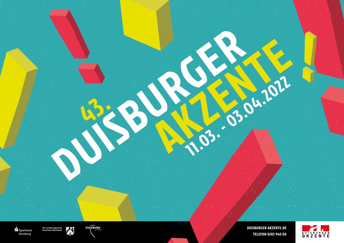 Duisburger Akzente 2022 Plakat