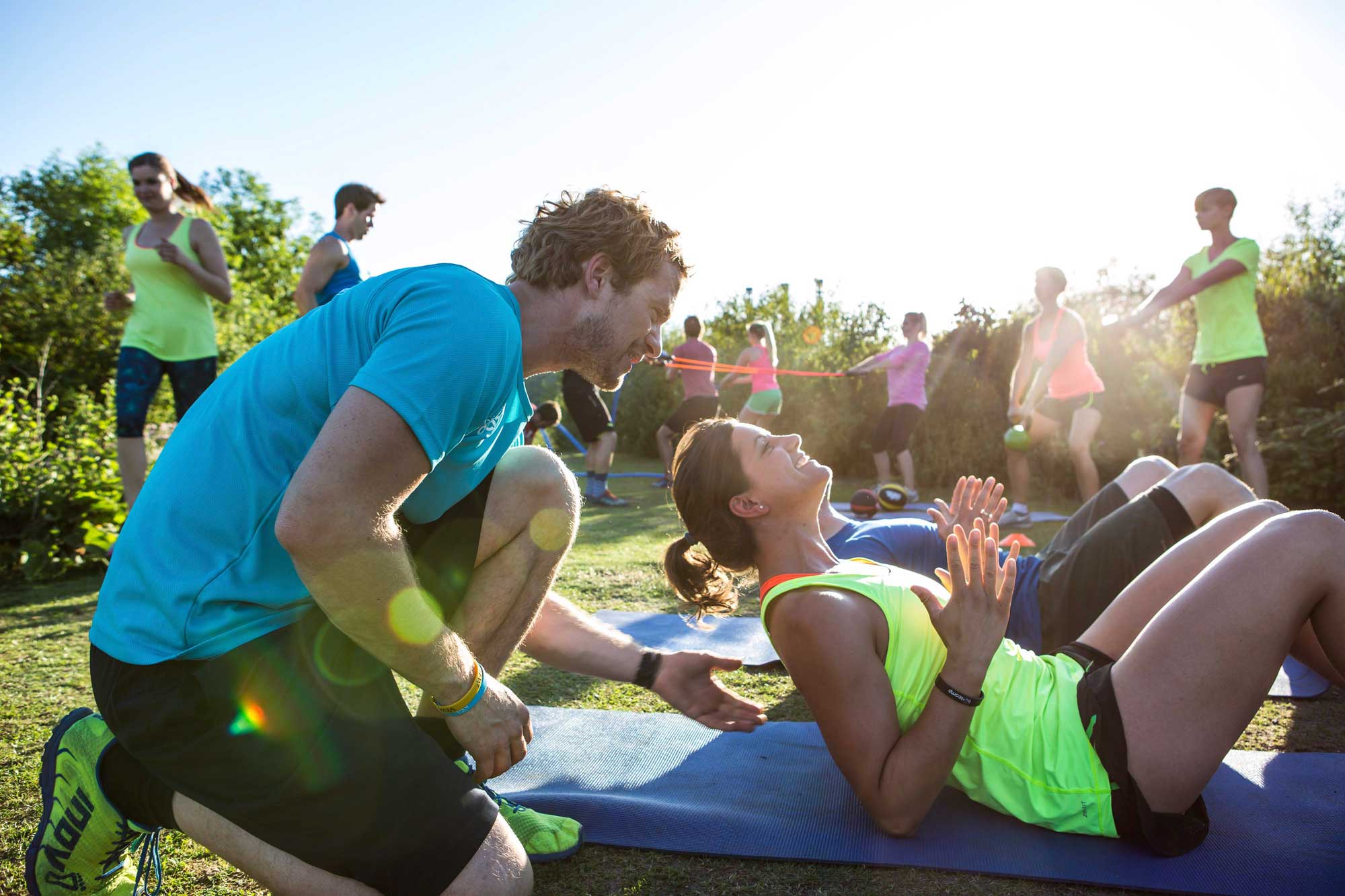 Freies Bootcamp Workout