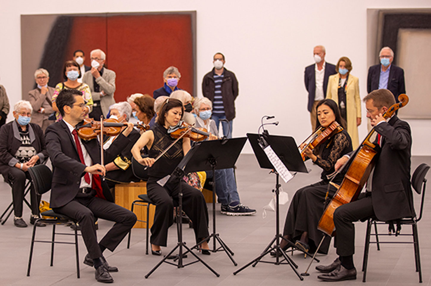 Duisburger Philharmoniker im MUseum Küppersmühle