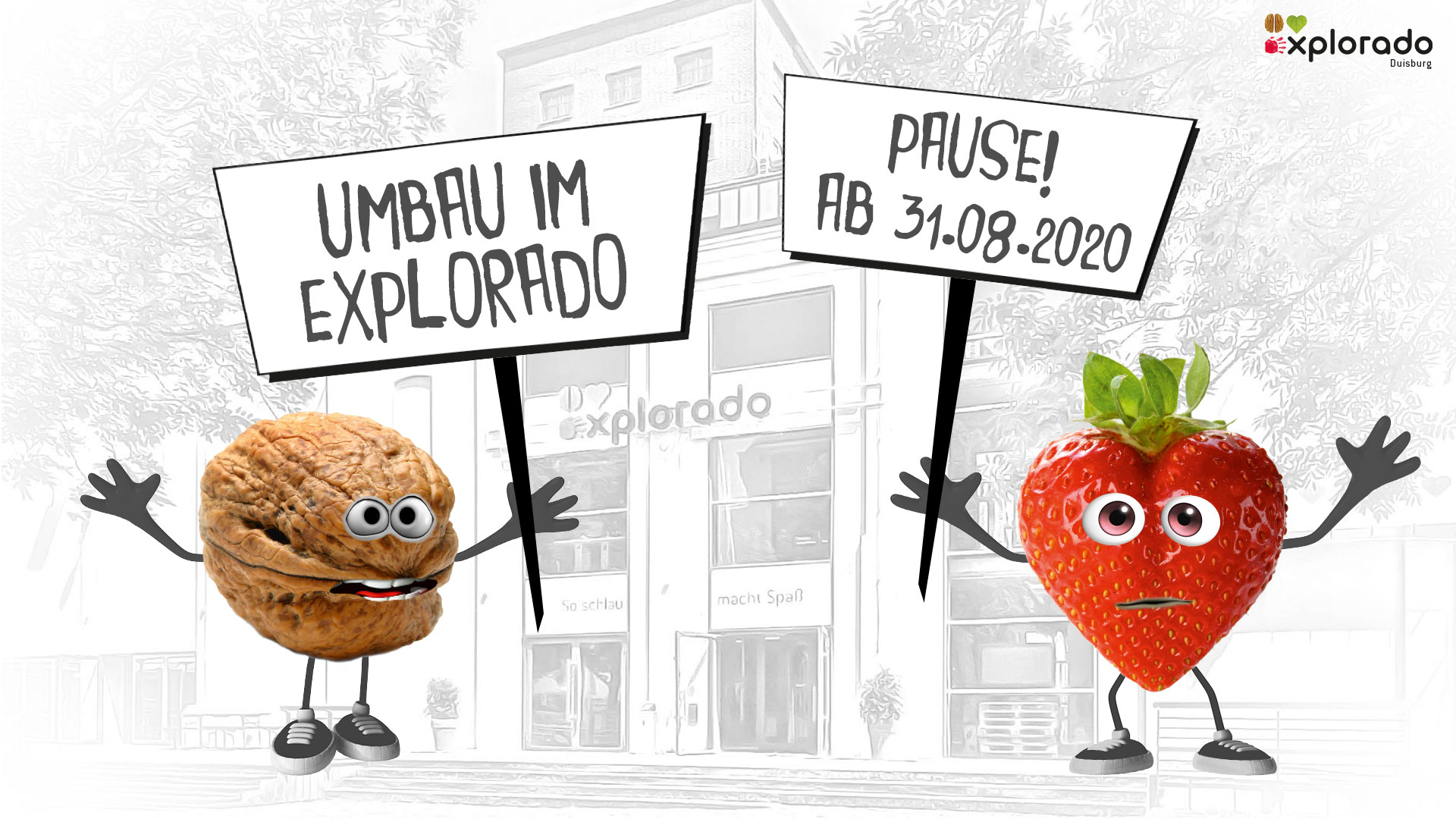 Explorado macht Pause