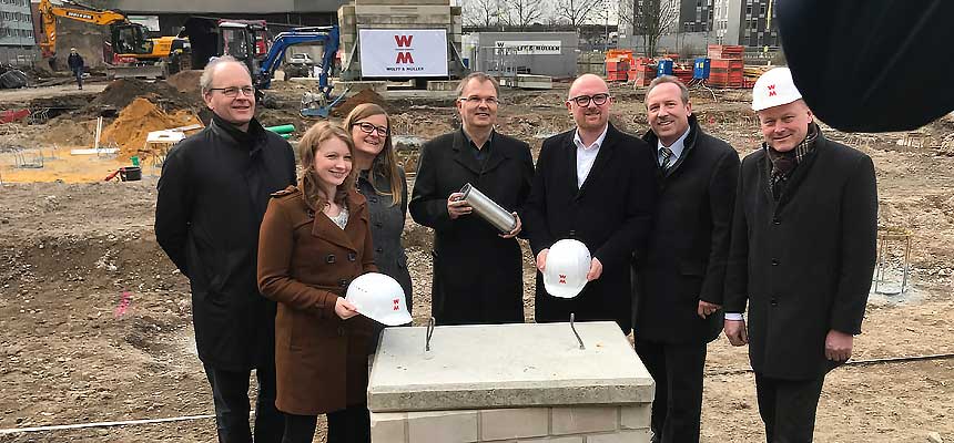 Grundsteinlegung Digitalkontor