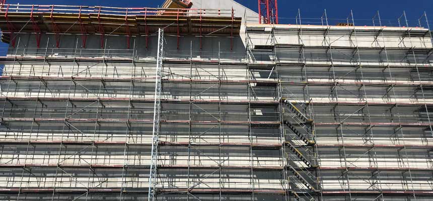 Baustellenbesichtigung