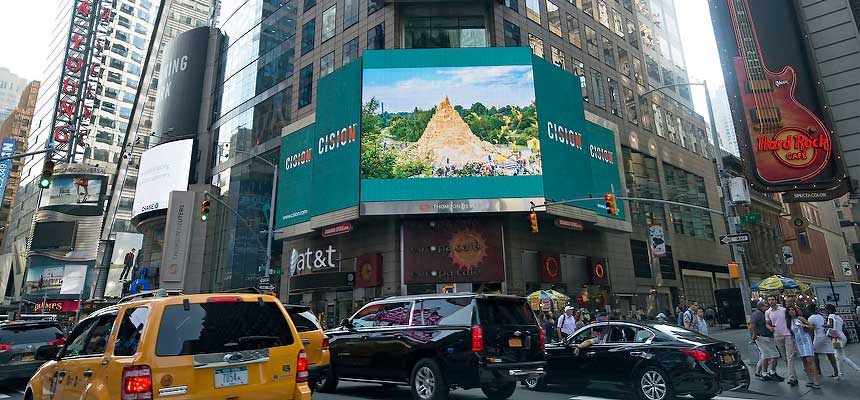 Sandburg in New York