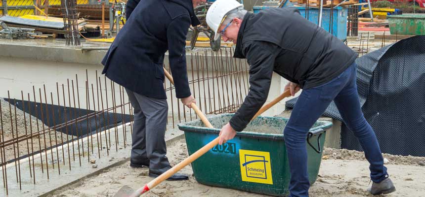 Schauinsland-Reisen Grundsteinlegung