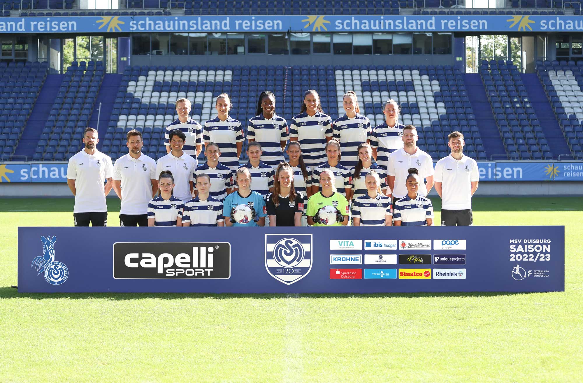 MSV Frauen Bundesliga-Mannschaft
