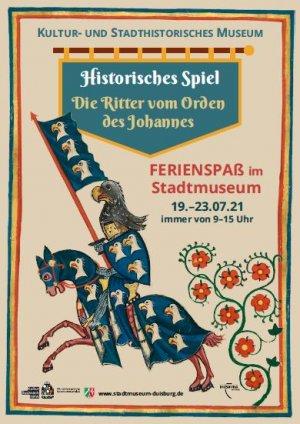 Plakat - Ritter vom Orden des Johannes