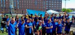 Team Ukraine bei Drachenboot-Rennen